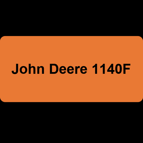 John Deere 1140F